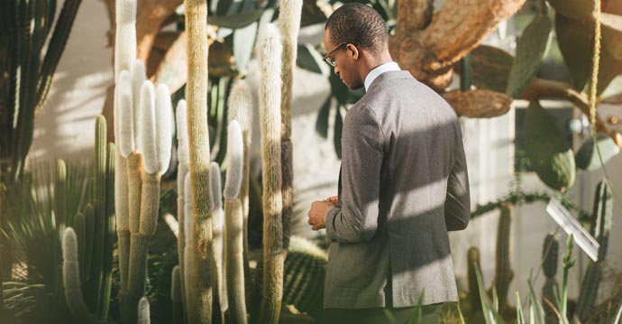 businessman walking